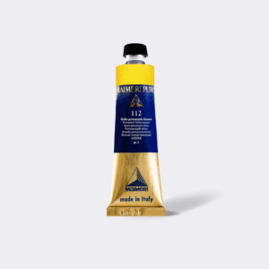 Maimeri Puro Permanent Yellow Lemon 40 ml oljemalingtube med frisk, lys gul tone