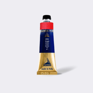 Maimeri Puro Vermillon 40 ml tube med intens varm rødoransje farge