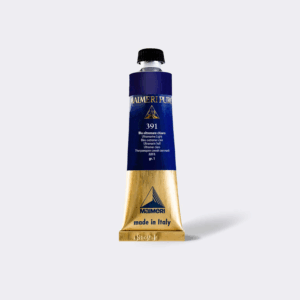 Maimeri Puro Ultramarine Light 40 ml tube med klar og lys ultramarinblå tone