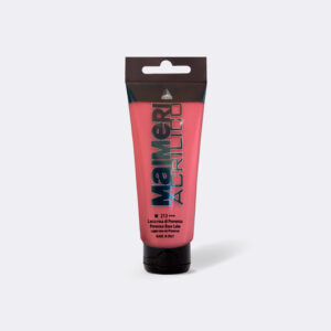 Maimeri Acrilico Provence Rose Lake 75 ml akrylmaling – ugjennomsiktig varm rosa for kunstnere, kunststudenter og amatører med maksimal lysbestandighet og høy pigmentering.