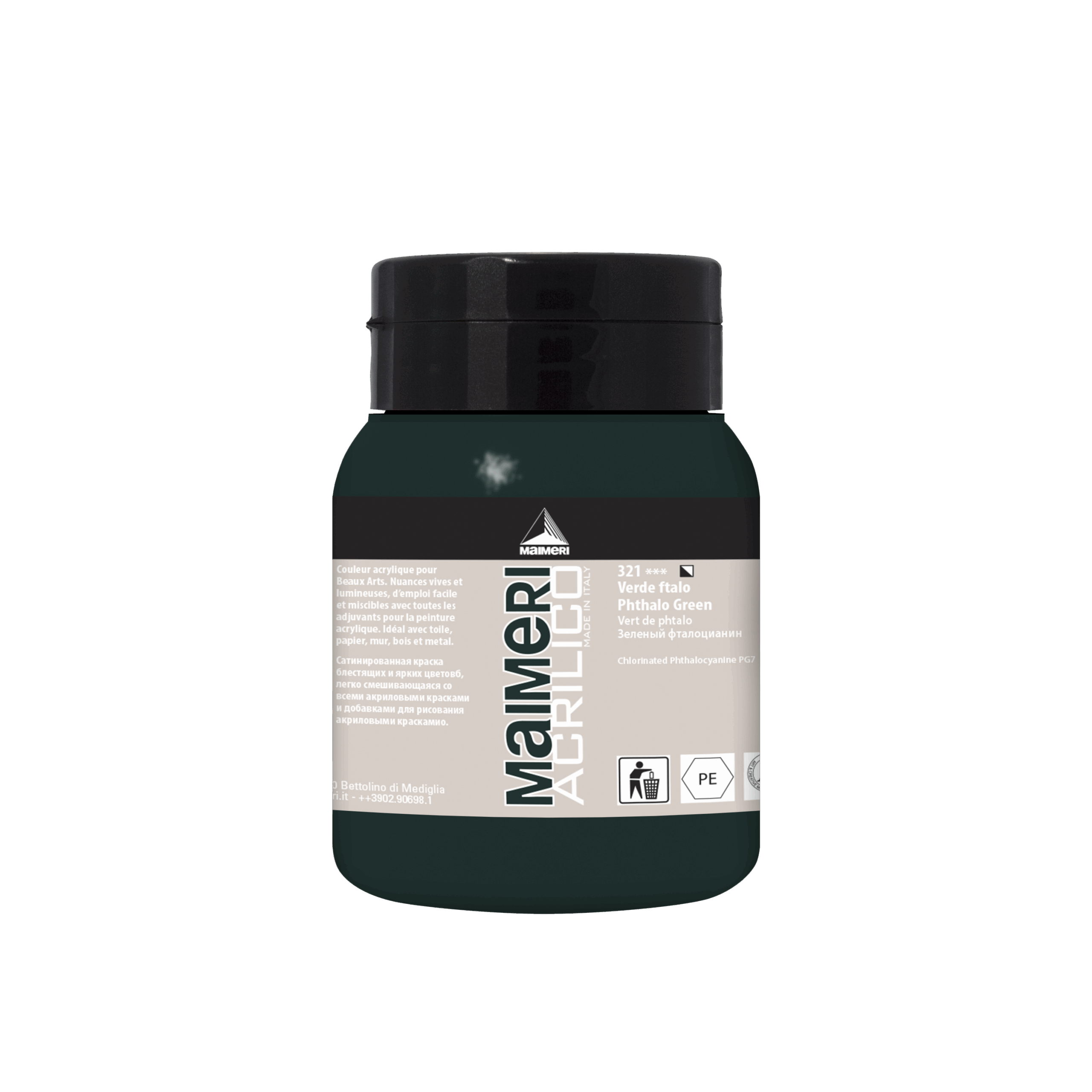 Acrilico Phthalo Green 500 ml