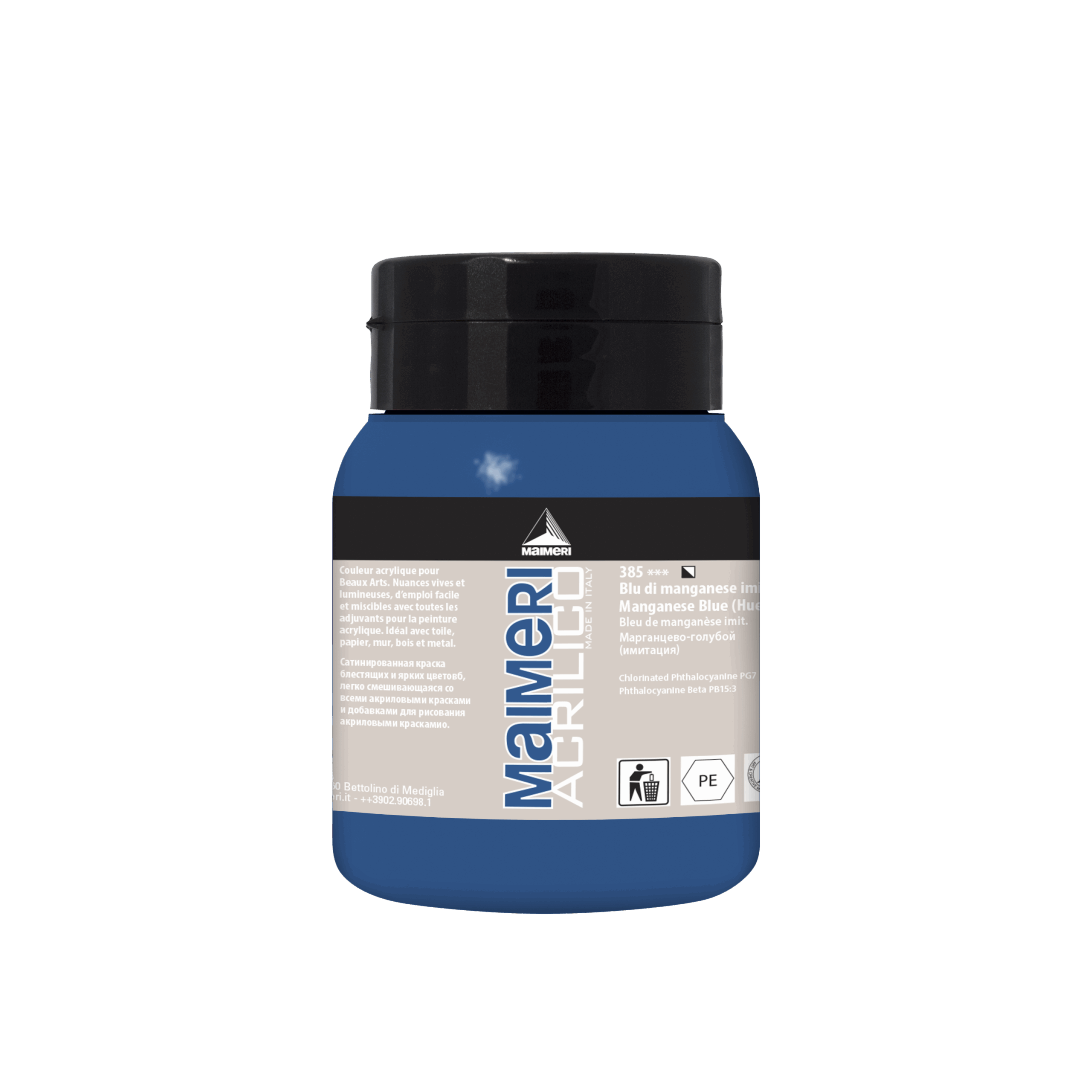 Acrilico Manganese Blue (Hue) 500 ml
