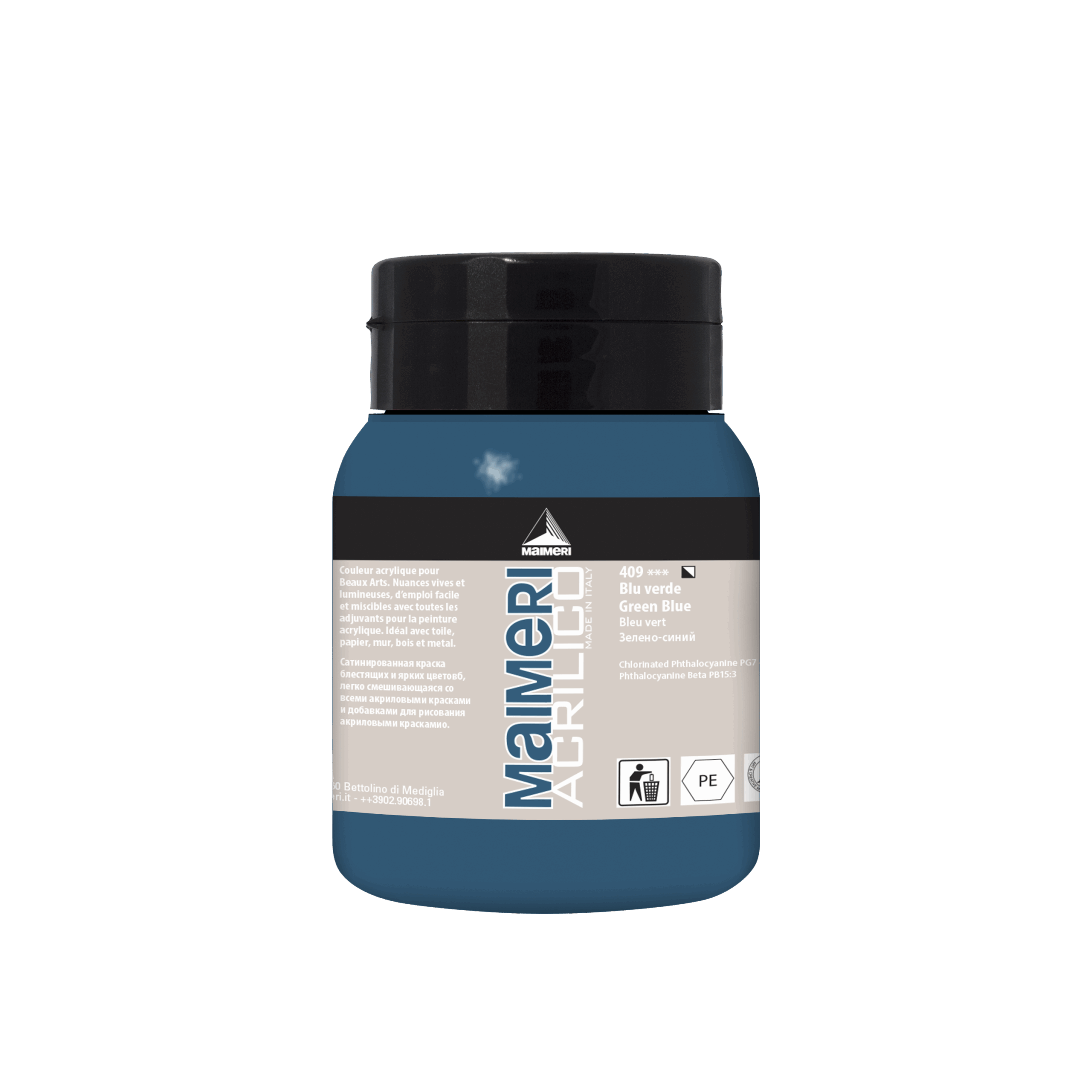 Acrilico Green Blue 500 ml