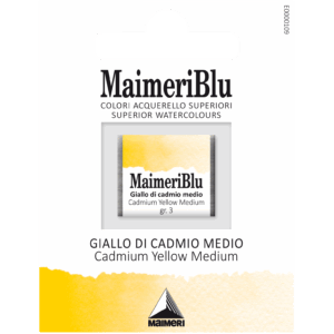 Blu Cadmium Yellow Medium 1/2 Pan