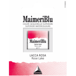 MaimeriBlu Rose Lake transparent profesjonell akvarell i 1/2 pan