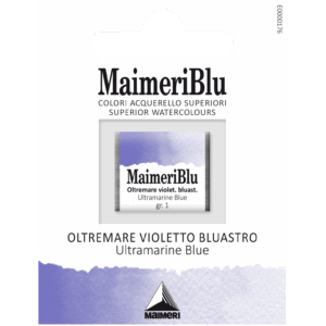 Blu Blueish Ultramarine 1/2 Pan