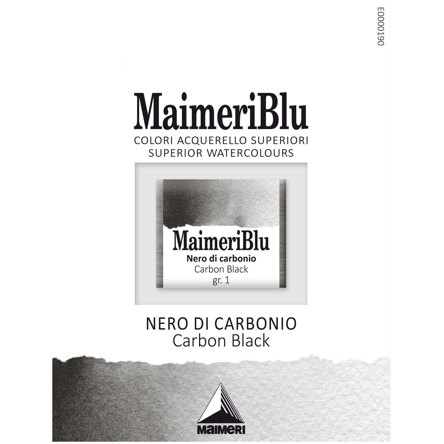 Blu Carbon Black 1/2 Pan