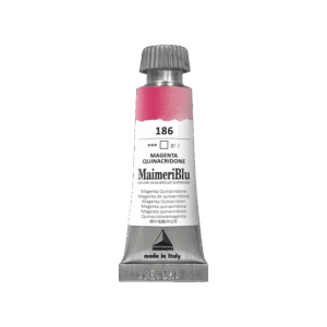 Maimeri Blu, Fine Art Akvarellfarger, Tube, 12ml, Magenta Quinacridon
