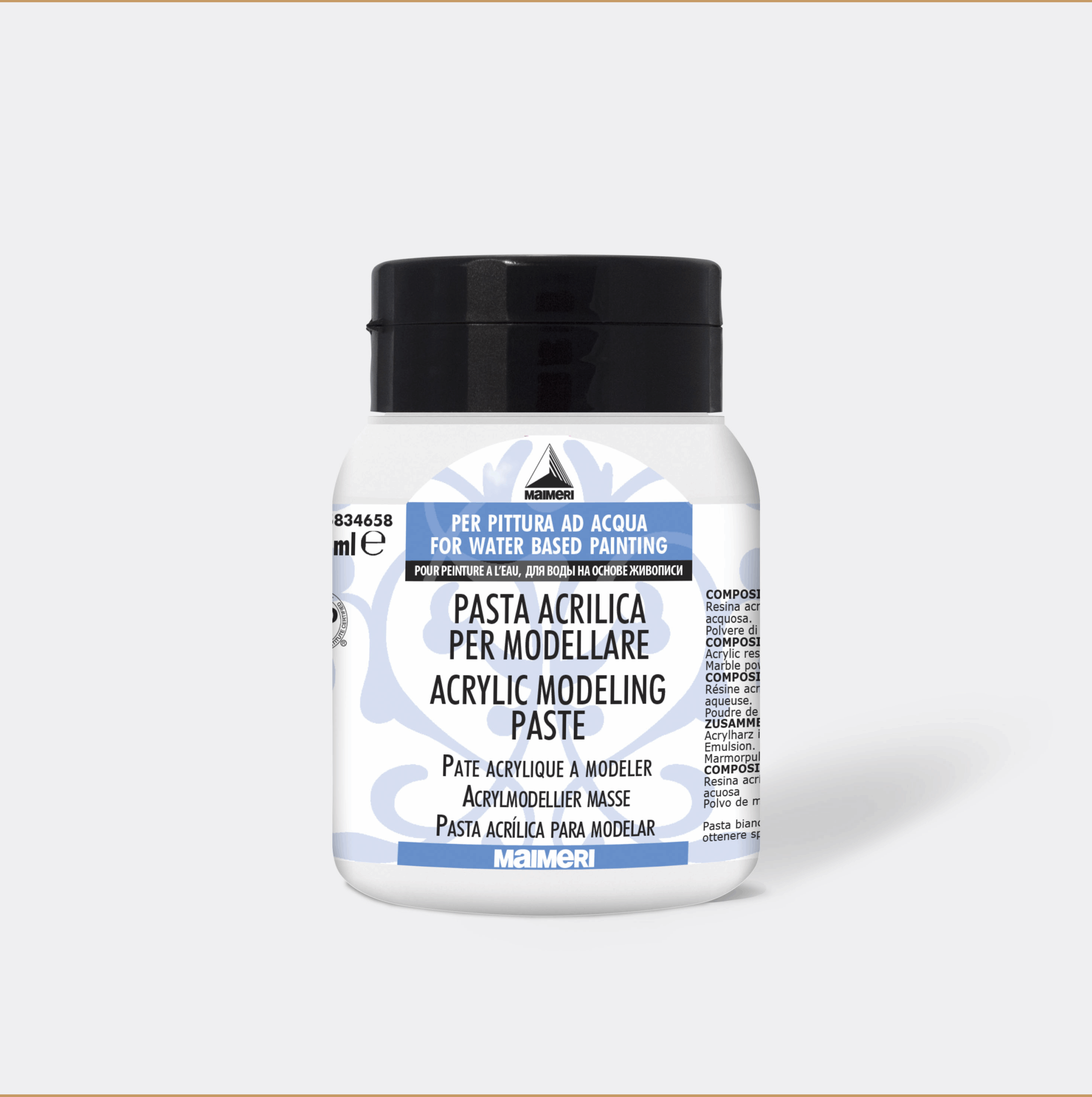 Medium Acrylic Modeling Paste 500 ml