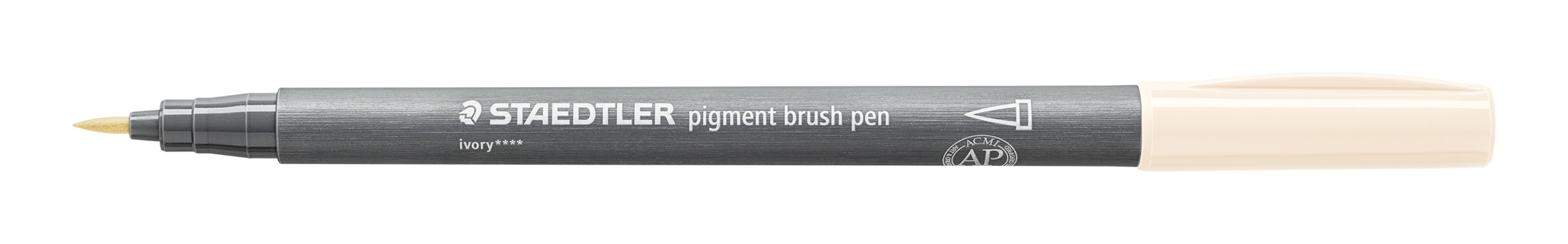 Staedtler pigment brush pen ivory