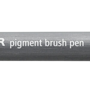 pigment brush pen maroon