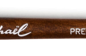 PRECISION Akryl- og oljemalingspensel, kattetunge (filbert) - Størrelse 2