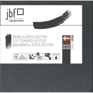 JBF Bomull/Polyester Grunnet svart, Størrelse 30x30 cm