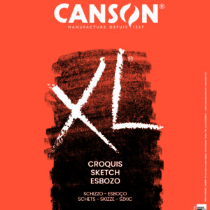 Canson XL Croquis  A4 90G Spiral 120 ark