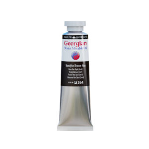 Georgian, Vannløselig Oljemaling Vandyke Brown Hue 37 ml