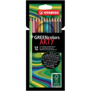 STABILO ARTY GREENcolors 12 Pakke