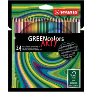 STABILO ARTY GREENcolors 24 Pakke