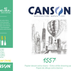 1557 Ekstra hvitt, A2, 120g, Blokk 50 ark