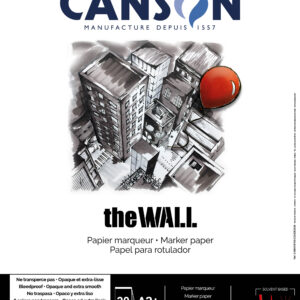 Canson The Wall A3+, 220g, Spiral Blokk 30 ark