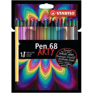 STABILO ARTY Pen 68, 18 Sett