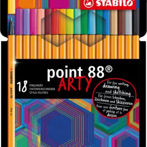 STABILO ARTY Point 88, 18 Sett