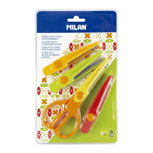 MILAN Sikksakksaks 4 Utskiftbare Blad