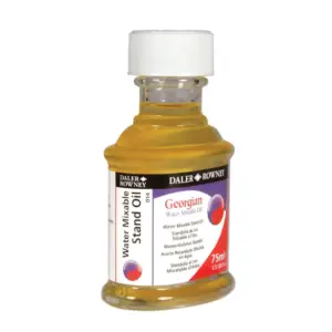 Daler-Rowney Georgian Water Mixable Stand Oil 75 ml vannløselig standolje for oljemaling