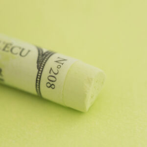 Apple Green 208 fra Sennelier, frisk grønn tørrpastell til botanikk og naturillustrasjoner.
