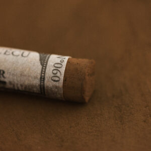 Sennelier Extra Soft tørrpastell – Bistre, ekstra myk og høypigmentert mellombrun pastellstift med gylne undertoner for kunst og tegning.