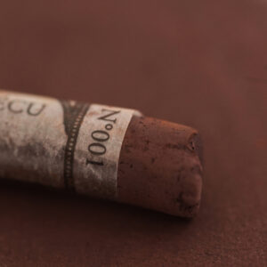 Tørrpastell – Black Brown 001, høypigmentert enkeltstift for portretter, landskap og detaljarbeid