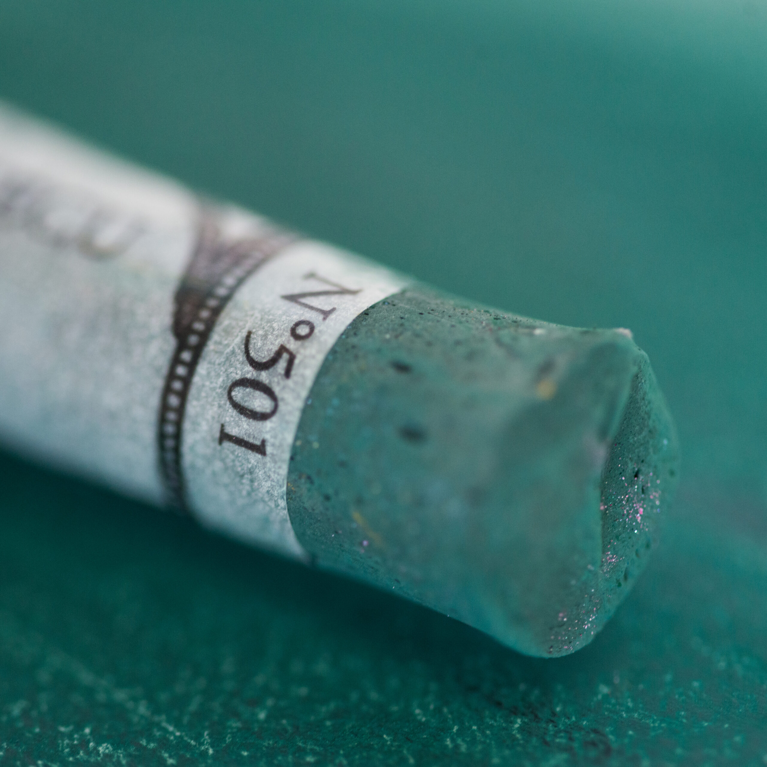 Sennelier Extra Soft tørrpastell Blue Grey Green 501 i subtil blågrønn tone med ekstra myk konsistens
