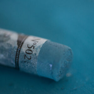 Sennelier Extra Soft tørrpastell Blue Grey Green 502 i dypere blågrønn tone med ekstra myk konsistens