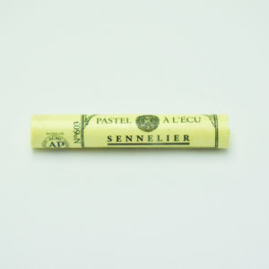 Sennelier Extra soft pastel single serie Lemon Yellow 603 i lys, frisk gul tone med ekstra myk konsistens