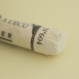 Sennelier Extra soft pastel single serie Lemon Yellow 604 i lys, frisk gul tone med ekstra myk konsistens