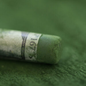 Sennelier Extra Soft Pastell Moss Grey Green 167 – ekstra myk pastell i dempet mosegrønn tone for landskap og botanikk.