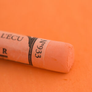 Sennelier Extra Soft tørrpastell Nasturtium Orange No 4, 933 i varm, levende oransje tone med ekstra myk konsistens