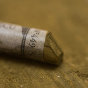 Sennelier Extra Soft tørrpastell Olive Grey 449 i dempet olivengrønn-grå tone med ekstra myk konsistens