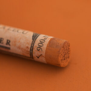 Sennelier Extra Soft Pastel Red Brown 6 – ekstra myk pastellstift i varm rødbrun farge for profesjonell pastellkunst