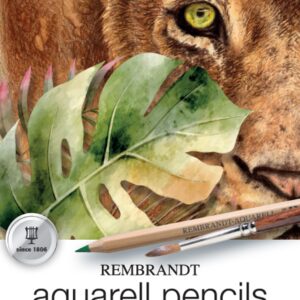 Lyra Rembrandt Akvarellblyanter i metallboks, 12 stk