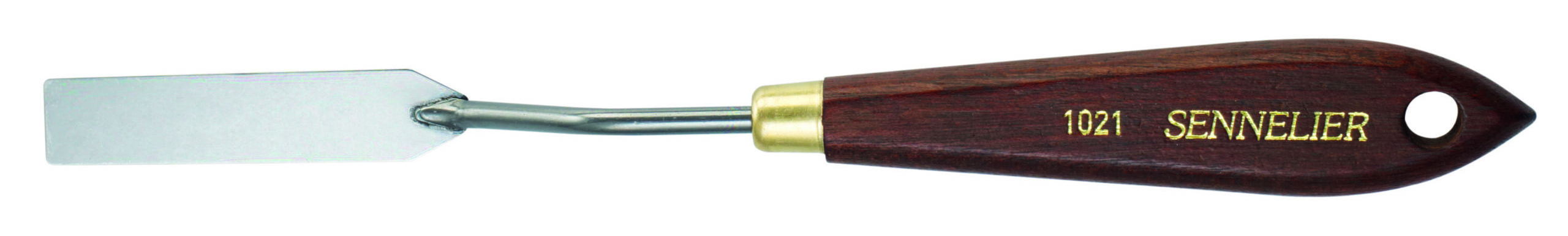 Malekniv 1021 er en praktisk kniv for deg som arbeider med akryl eller oljemaling og ønsker mulighet for presis maling, struktur og fargeblanding. Kniven har blad i rustfritt stål og et håndtak av tre som gir godt grep. Den fungerer godt både for detaljarbeid, palettblanding og påføring av tykk maling for tekstur- og impasto-effekter. Egenskaper Blad i rustfritt stål for god kontroll og slitestyrke Trehåndtak som gir godt grep og komfort Passer både for palettarbeid, maling på lerret og strukturering Bruksområder Blanding av farger på paletten Påføring av maling – både tynne og tykke lag Strukturering, tekstur og impasto‑effekter Detaljarbeid og justering under malingsprosessen Kniven gir deg fleksibilitet og kontroll, og kan brukes til alt fra blanding på paletten til kreative, teksturrike maleteknikker.