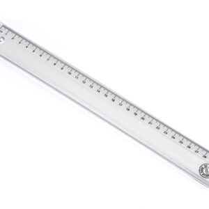 Edge of Scandinavia linjal 30 cm transparent i slitesterk plast