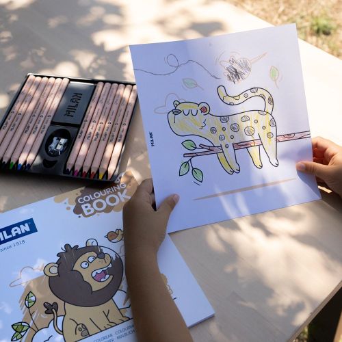 MILAN Fargeleggingshefte Havet – 20 sider med undervannseventyr - Bilde 2