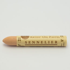 Sennelier Oil Pastel i fargen Luminous Yellow, kremet oljepastell med høy pigmentstyrke