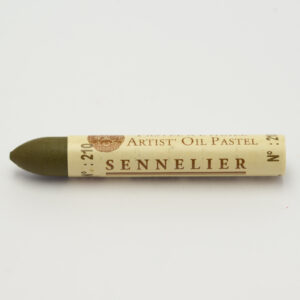 Sennelier Oil Pastel i fargen Olive Brown 5 ml, kremet oljepastell med høy pigmentstyrke