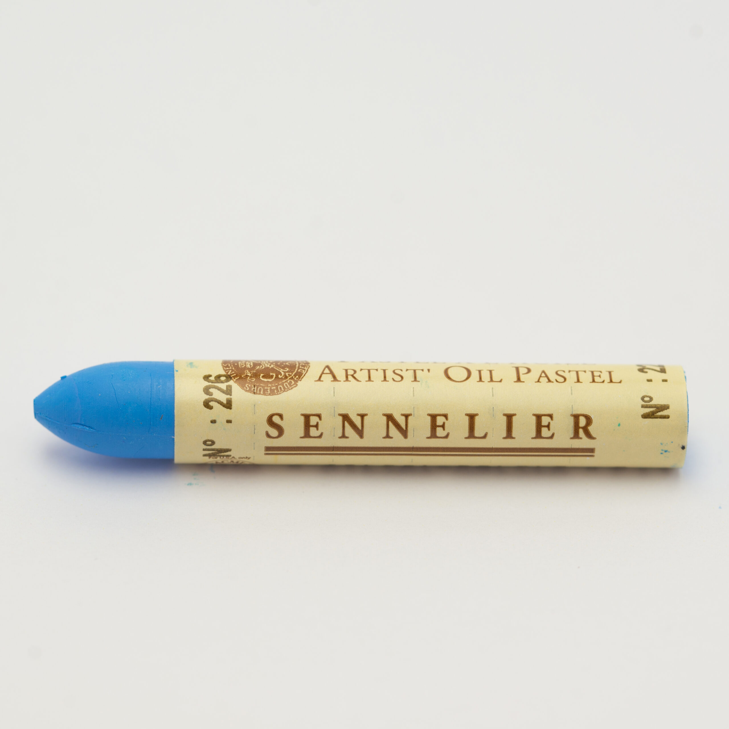 Sennelier Oil Pastel i fargen Sky Blue, kremet oljepastell med høy pigmentstyrke