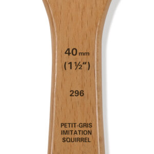 Flat pensel i størrelse 40 fra Softaqua Softaqua multimedia med syntetiske børster for akvarell og hobbybruk