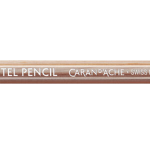 Caran d’Ache pastellblyant i fargen Saffron, vist som enkeltblyant