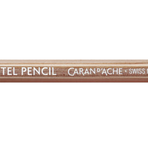 Caran d’Ache pastellblyant i fargen Warm Earth 5 %, lys varm jordaktig pastellblyant for varme toner og detaljer