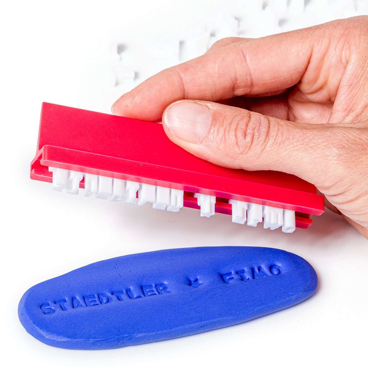 FIMO stamp kit med 88 bokstaver, tall og symboler for kreativ dekor på polymerleire