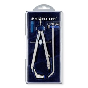 Mars 551 Comfort presisjonskompass i metall med blydel, nål og etui